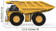Yellow Mining Truck