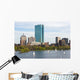Boston and the Charles river in the spring Wall Mural