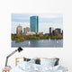 Boston and the Charles river in the spring Wall Mural