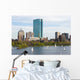 Boston and the Charles river in the spring Wall Mural