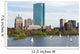 Boston and the Charles river in the spring Wall Mural