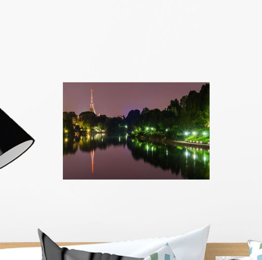 Turin Night Panorama with