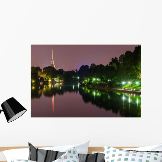 Turin Night Panorama with