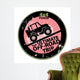 Off-road abstract sticker, vector illustration Wall Decal