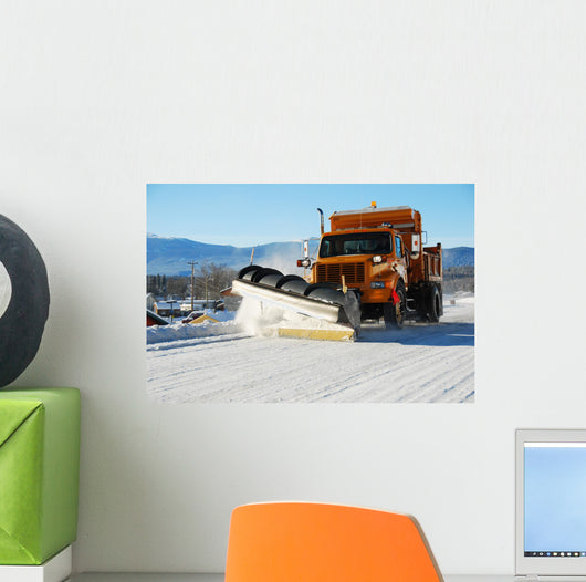 snowplow Wall Mural