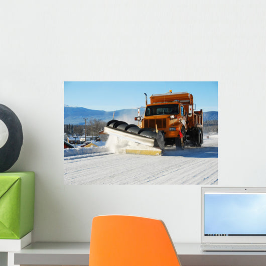 snowplow Wall Mural
