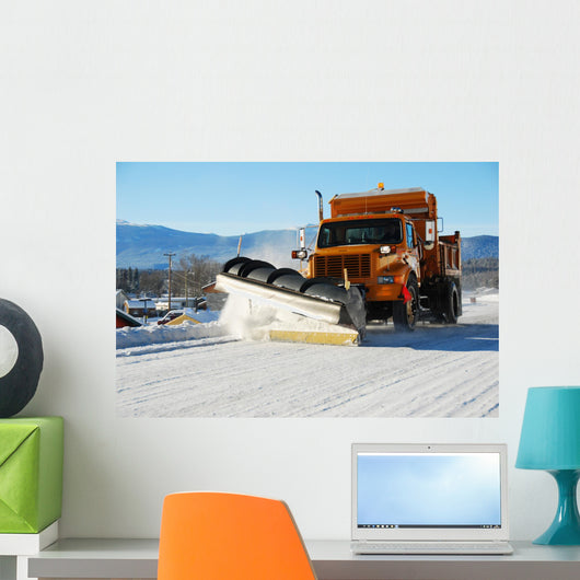 snowplow Wall Mural