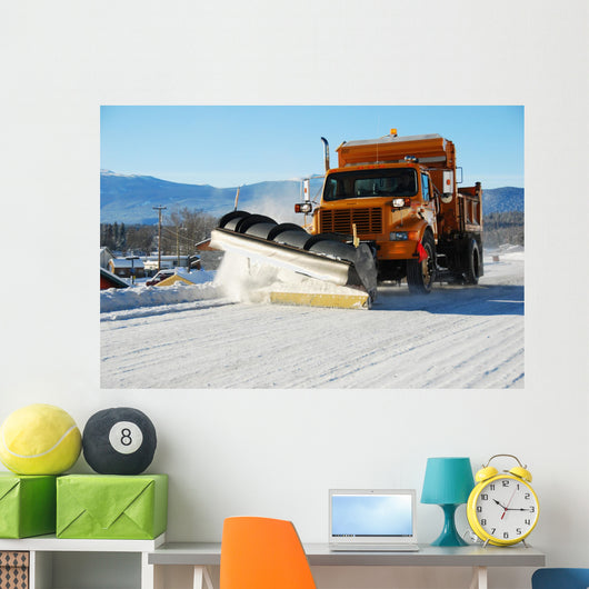 snowplow Wall Mural