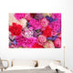 Bridal decorations in different shades of pink and purple Wall Mural