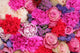 Bridal decorations in different shades of pink and purple Wall Mural