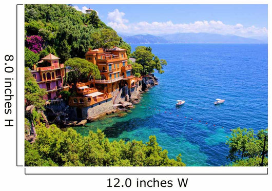 Luxury Homes along Italian
