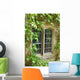 Stone Window with Climbing Wall Mural
