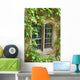 Stone Window with Climbing Wall Mural