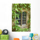 Stone Window with Climbing Wall Mural