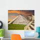 Mayan Chichen Itza Pyramid Wall Decal