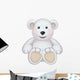 Vector Polar Bear. Wall Decal