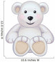 Vector Polar Bear. Wall Decal