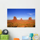 Beautiful view of Monument Valley in Utah/Arizona Wall Mural