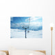 Ski Lift Chairs Bright Wall Mural