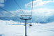 Ski Lift Chairs Bright Wall Mural