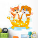 Cute Cat and Dog