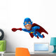Flying Superheros Wall Decal