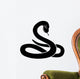 Black Snake Wall Decal