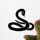 Black snake. Wall Decal