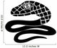 Black Snake Wall Decal