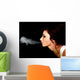 Femme Fumer Wall Mural