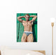 Handsome Young Bodybuilder Leaning