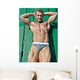 Handsome Young Bodybuilder Leaning