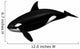 Killer Whale Wall Decal