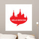 hello-moscow Wall Decal