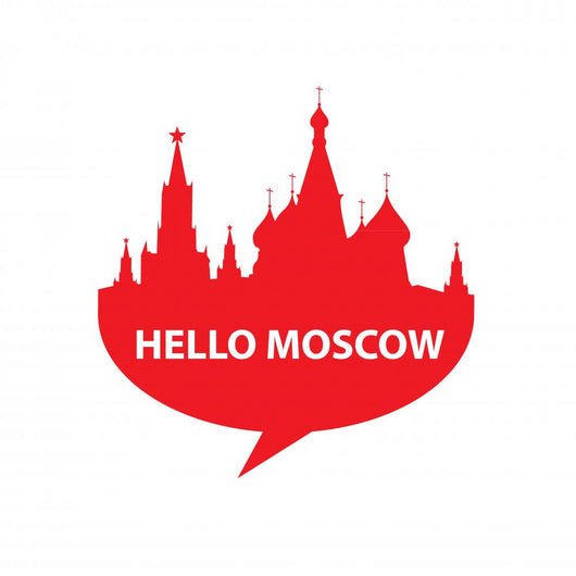 hello-moscow Wall Decal