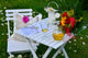 Sommer Garten Romantisch Blumen