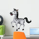 Cute Zebra Walking