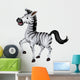 Cute Zebra Walking