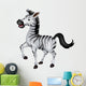 Cute Zebra Walking