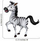 Cute Zebra Walking