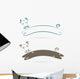 Vector image of an cow Wall Decal