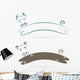 Vector image of an cow Wall Decal