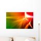 Colorful 3D rendered fractal (fantasy,abstract background) Wall Mural