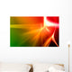 Colorful 3D rendered fractal (fantasy,abstract background) Wall Mural