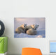 Polar Bearsfemale Cub Is Nursing Canadian Arctic Wall Mural