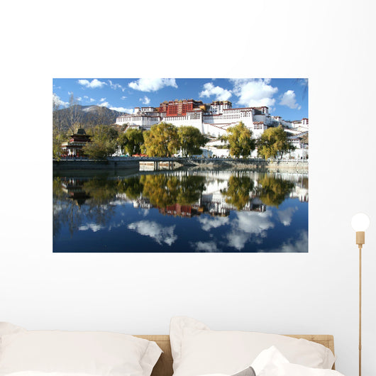 Potala -dalai lama residence Wall Mural