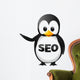 SEO (Search Engine Optimization) Penguin Wall Decal