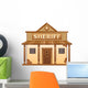 Wild West Sheriff's office Wall Decal