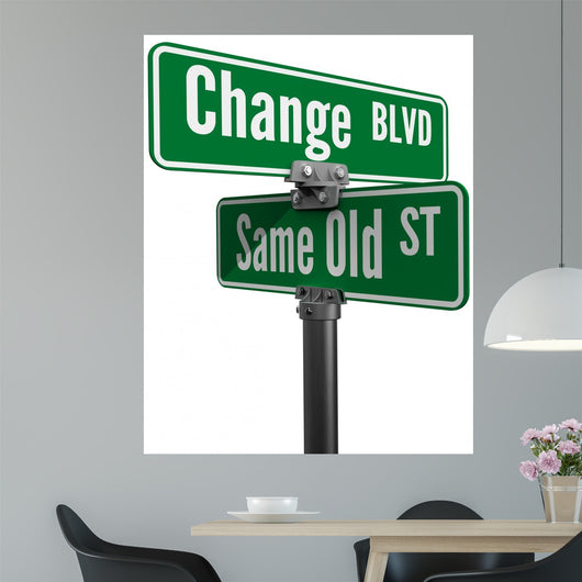 Decision Choose Change or