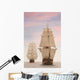 Tall Wooden Vintage Sailing Ships Wall Mural